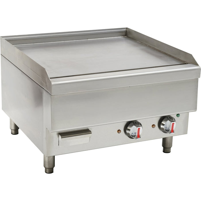 Commercial Griddle Smooth 600x650x540mm 6kW Electric |  6EGH60