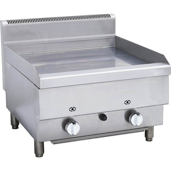 Gas griddle Ribbed 2 zone 12kW Table top |  6GTRG60