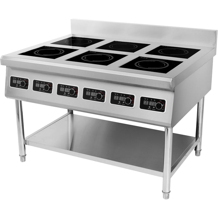 Professional Free Standing Induction Hob 6x3.5kW |  AMTCD601