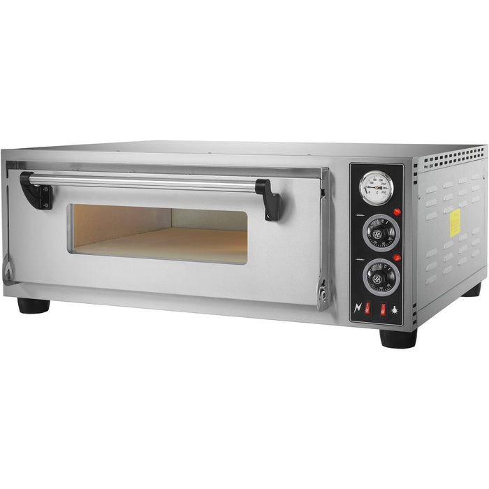 Commercial Pizza oven Electric 1 chamber 610x610mm 350°C Mechanical controls 4.2kW 220V |  BSD101610610