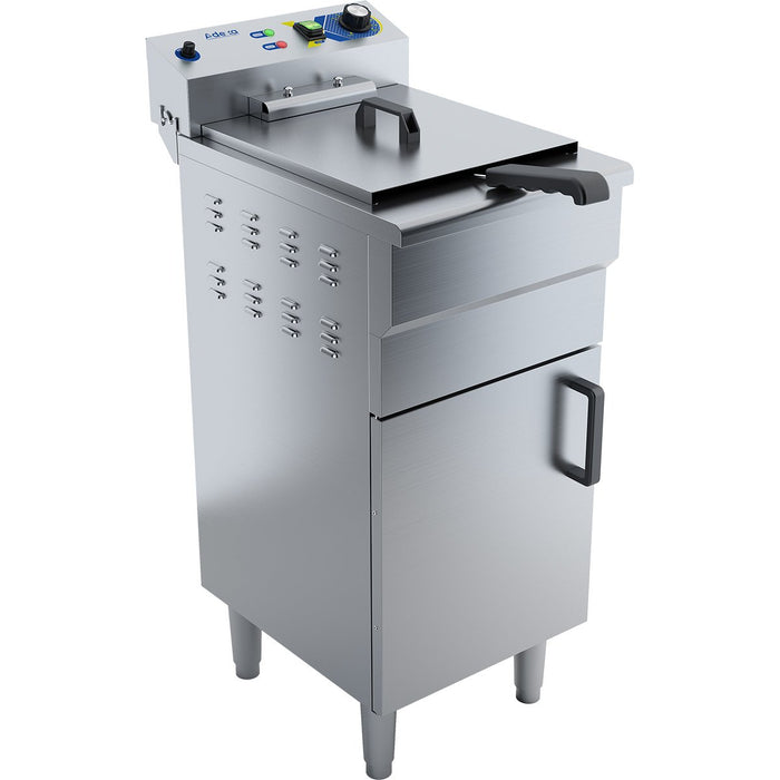 Commercial Fryer Single Electric 16 litre 3kW Free standing |  EF161VC