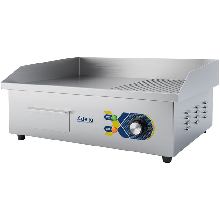 Commercial Griddle Smooth/Ribbed 550x420x240mm 3kW Electric |  EG8182