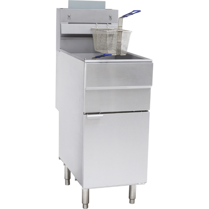 Commercial Gas Tube Fryer 20L Free Standing 26.4kW |  GF90