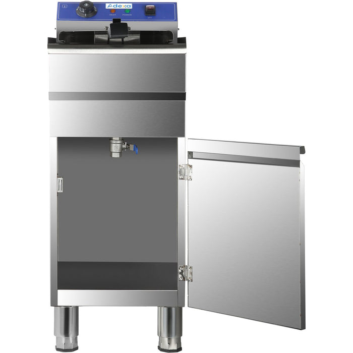 Commercial Fryer Single Electric 16 litre 5kW Free standing |  HEF161C