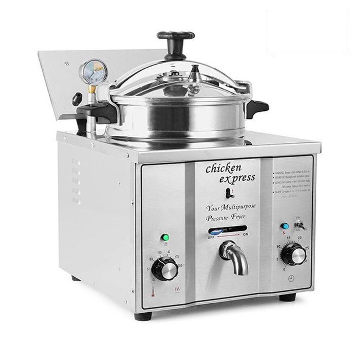 Commercial Pressure Fryer 15 litres 3kW Countertop |  MDXZ16