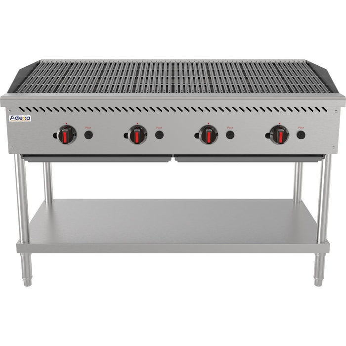 Commercial Gas Chargrill Freestanding 1200mm Width |  MGL48MF