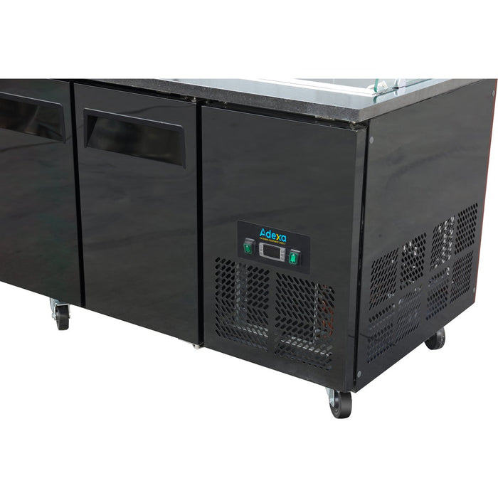 Refrigerated Counter with Display 4xGN1/1 |  THSAI158S