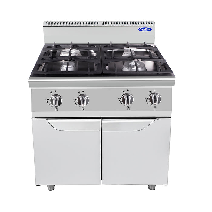 CookRite Four Burner Gas Boiling Top with Twin Door Base  AT7G4B-F-2