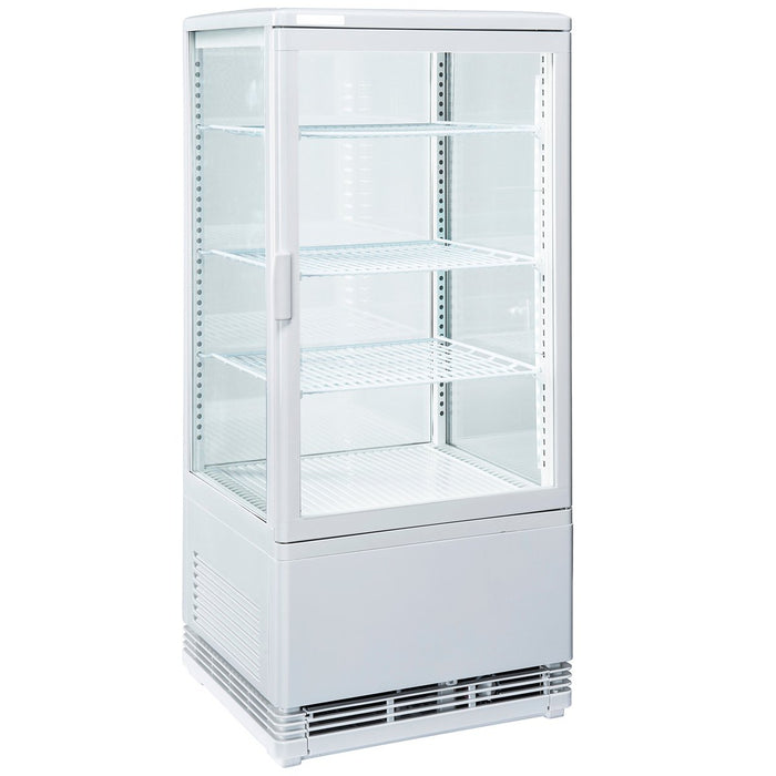 Refrigerated display case 3 grids 78 litres White Countertop |  RT78LW