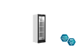 Commercial Bottle Cooler Refrigerator 386 litres Single Door – LEMON 600 FB - Canmac Catering