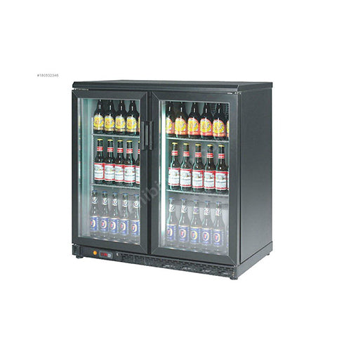 Back Bar Cooler - Electric - 2 Hinged Doors - 190 lt - 156 Bottles - DBB-250 | Canmac