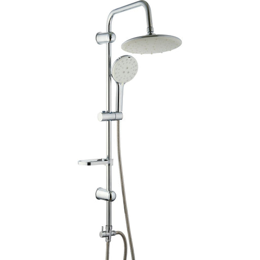 Shower Column with Hand Attachment and Soap Dish Chrome |  022 Makfry
