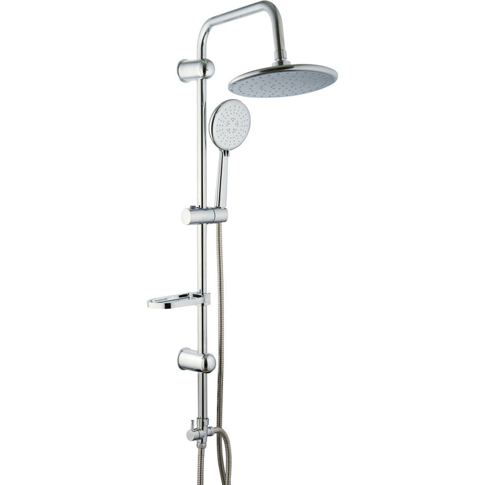 Shower Column with Hand Attachment and Soap Dish Chrome |  033 Makfry