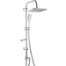 Shower Column with Hand Attachment and Soap Dish Chrome |  039 Makfry