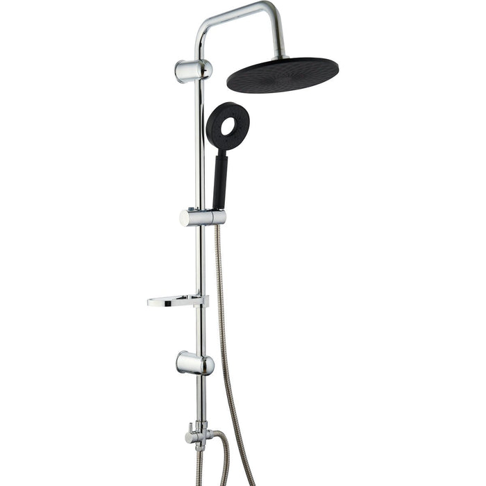 Shower Column with Hand Attachment and Soap Dish Chrome |  053 Makfry