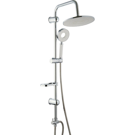 Shower Column with Hand Attachment and Soap Dish Chrome |  058 Makfry
