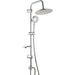 Shower Column with Hand Attachment and Soap Dish Chrome |  058 Makfry