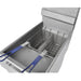 Infernus 4 Burner Single Tank Twin Basket Gas Fryer - 23 Litres Canmac Catering Equipment