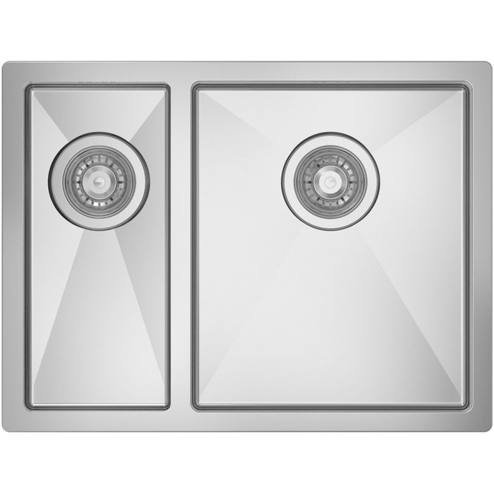 Undermount Double Basin Sink Stainless Steel 810x450x200mm |  CHMS8145D