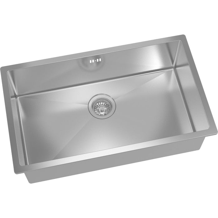 Undermount Single Basin Sink Stainless Steel 810x450x200mm |  CHMS8145 Makfry