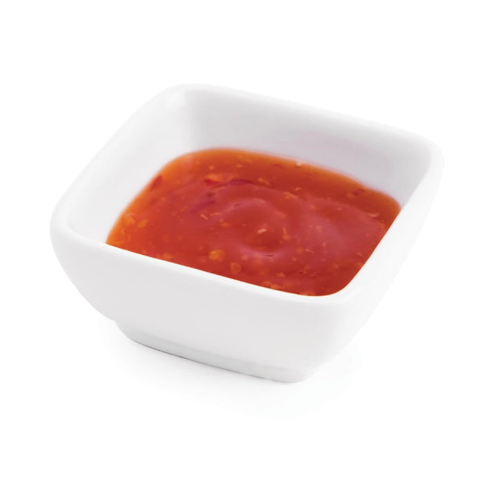 Olympia Whiteware Miniature Rounded Square Dishes 60mm (12 Pack) Olympia