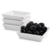 Olympia Flat Square Miniature Dishes 80mm (12 Pack) Olympia