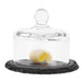 APS Slate Butter Dish Glass Cloche APS