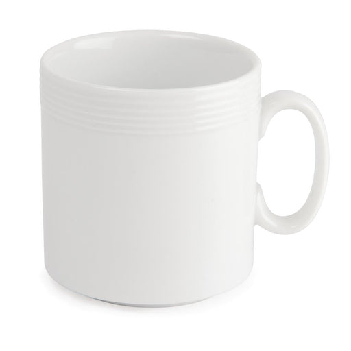 Olympia Linear Mugs 220ml 8oz (12 Pack) Olympia