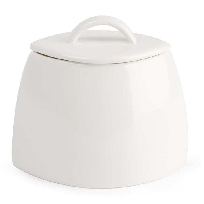 Olympia Lumina Oval Sugar Bowls with Lids 75mm (6 pack) Olympia