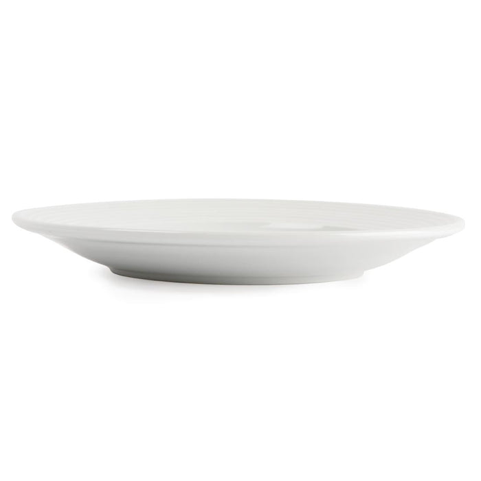 Olympia Linear Wide Rimmed Plates White 165mm (12 Pack) Olympia