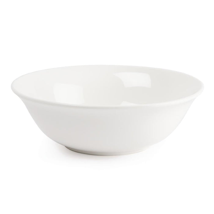 Olympia Lumina Cereal Bowls White 160mm (6 pack) Olympia