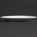 Olympia Linear Wide Rimmed Plates White 165mm (12 Pack) Olympia