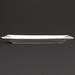 Olympia Lumina Wide Rim Rectangular Plates White 257x 155mm (4 pack) Olympia