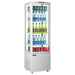 Polar C-Series Energy Efficient Curved Door Display Fridge White 235Ltr Polar