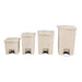 Rubbermaid Step-On Pedal Bin Beige 87Ltr Slim Jim