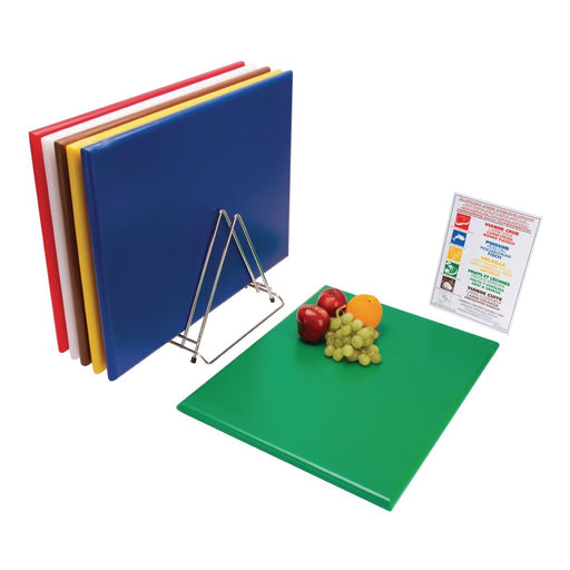 HDPE. 600x450mm. Thickness: 24mm. Includes wall chart & rack