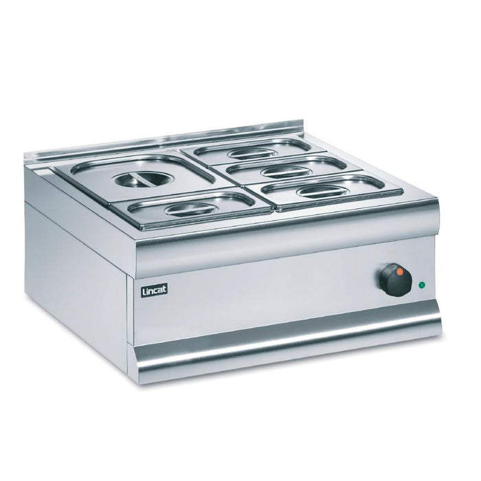 750W Dry Heat. 1x GN 1/2 & 4x GN 1/4 pans included