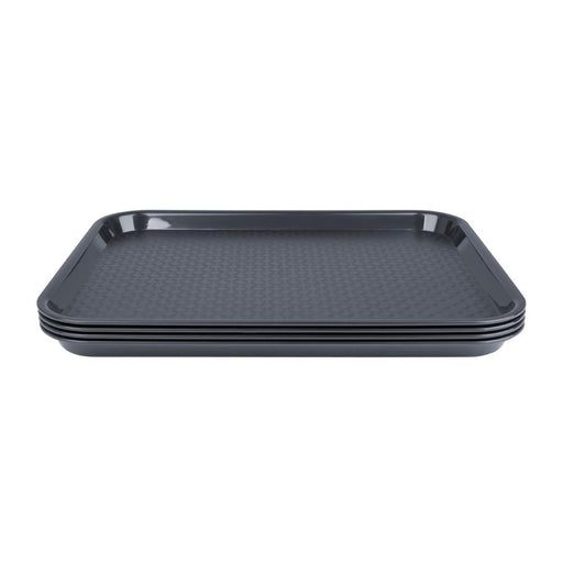 Olympia Kristallon Foodservice Tray Charcoal 265 x 345mm Olympia