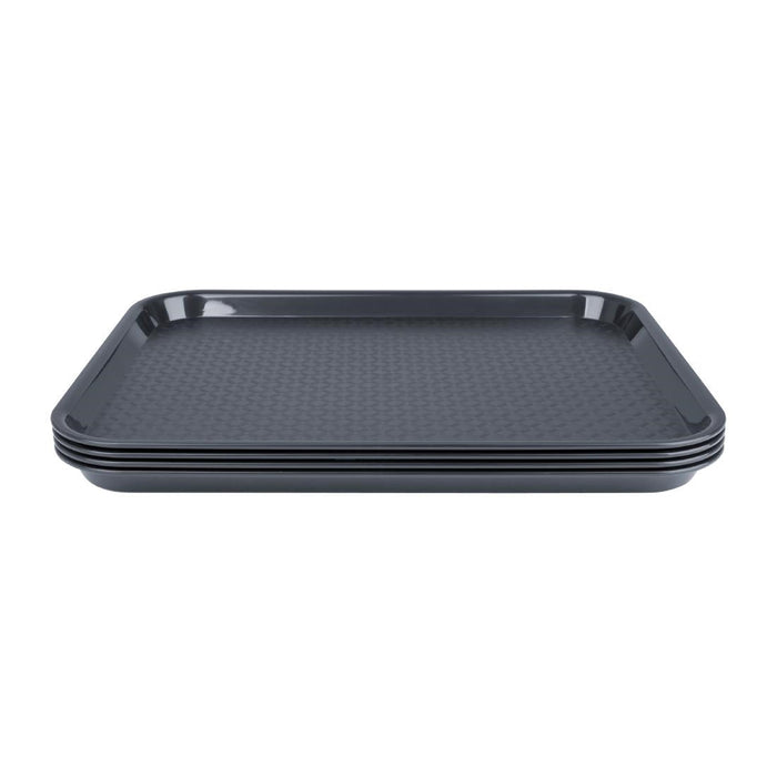 Olympia Kristallon Foodservice Tray Charcoal 265 x 345mm Olympia