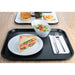 Olympia Kristallon Foodservice Tray Charcoal 350 x 450mm Olympia