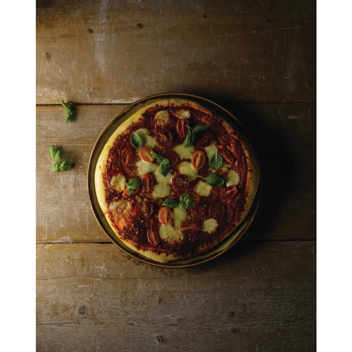 Dudson Harvest Coupe Plates Green 324mm (6 Pack) Churchill