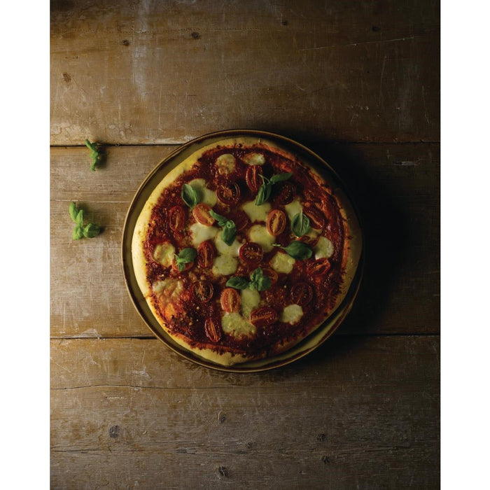 Dudson Harvest Coupe Plates Green 324mm (6 Pack) Churchill
