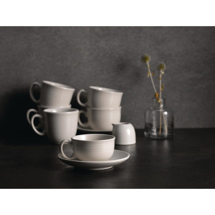 Dudson Evo Pearl Teacups 227ml (6 Pack) Churchill