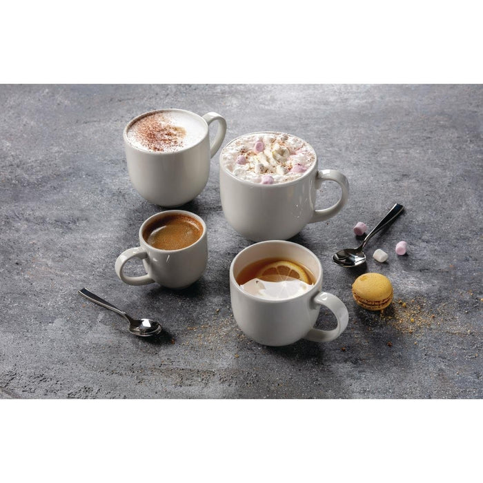 Steelite Taste City Mugs White 285ml (12 Pack) Steelite