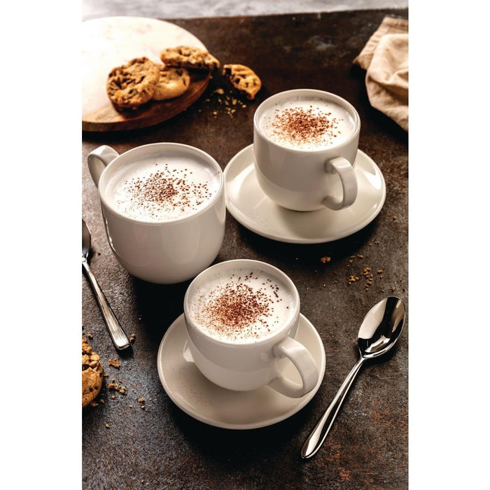 Steelite Taste City Mugs White 285ml (12 Pack) Steelite