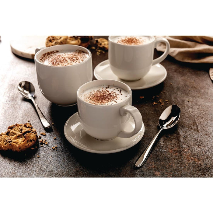 Steelite Taste City Mugs White 114ml (12 Pack) Steelite