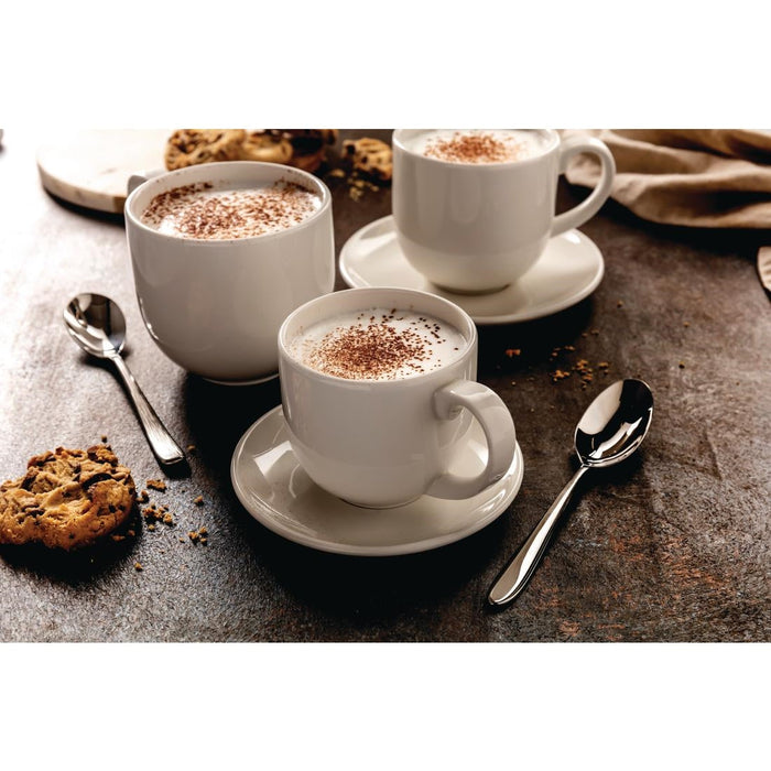 Steelite Taste City Mugs White 340ml (12 Pack) Steelite