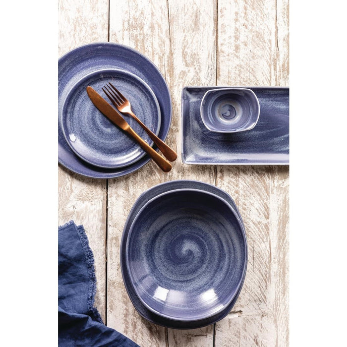 Steelite Revolution Bluestone Plates Coupe 280mm (12 Pack) Steelite