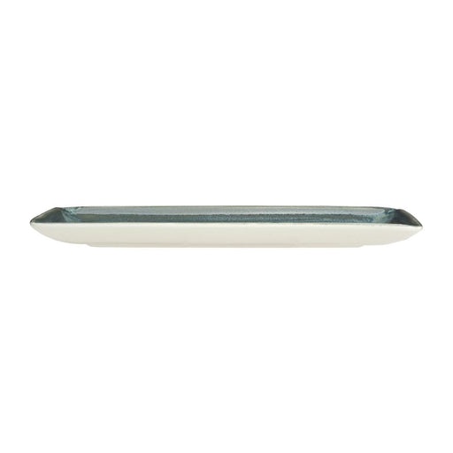 Steelite Revolution Jade Rectangle Plates 270mm (6 Pack) Steelite