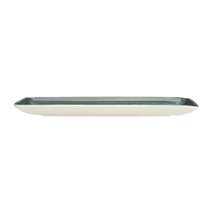 Steelite Revolution Jade Rectangle Plates 270mm (6 Pack) Steelite